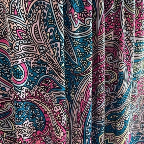 West Loop Halter Dress Sz Small. Beautiful Paisley print. - Picture 11 of 11